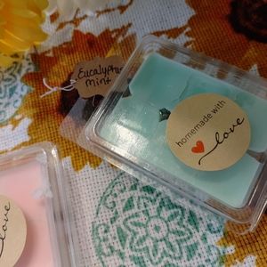 Candles, wax melts and soaps